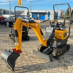 3-Zylinder Kubota Motor D782 Leistung 13 PS Schnellwechsler Typ MS01 Betriebsgewicht 1.200 kg