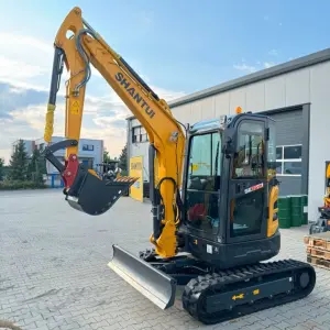 3-Zylinder Yanmar 3TNV88F Leistung 25 PS Schnellwechsler Typ MS03 Betriebsgewicht 3.800 kg