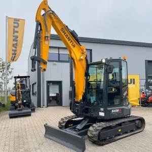 4-Zylinder Kubota V2507 Leistung 48 PS Schnellwechsler Typ MS03 Betriebsgewicht 5.850 kg